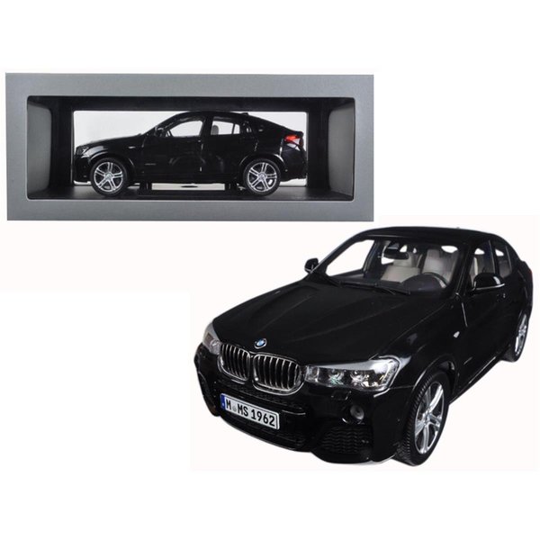 Paragon 1 isto 18 BMW X4 F26 Diecast Model Car; Sapphire Black 97094